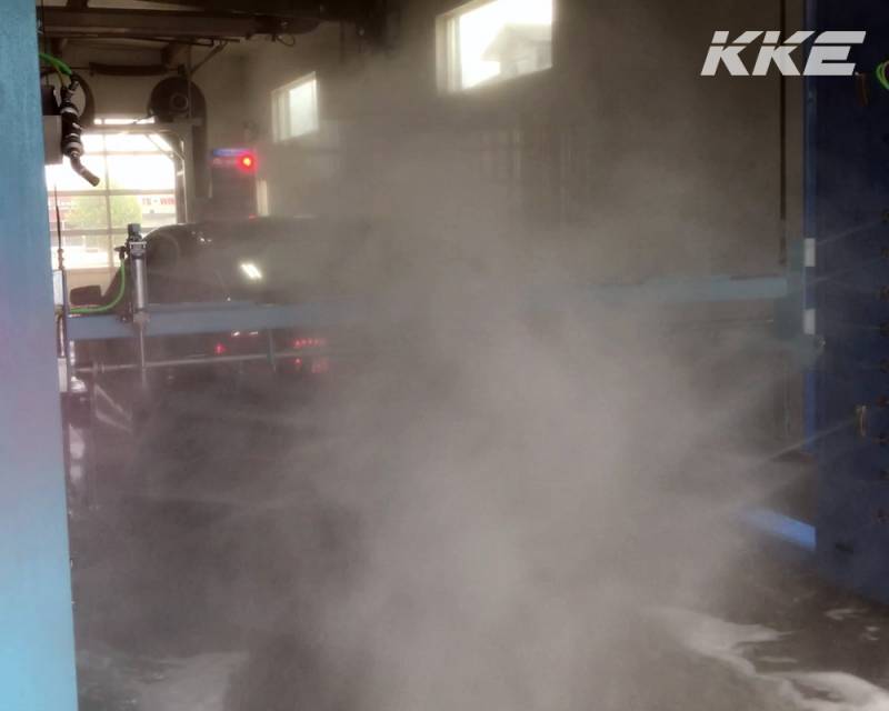 Le système de lavage de voiture automatique sans contact Wave KKE Wash Systems France